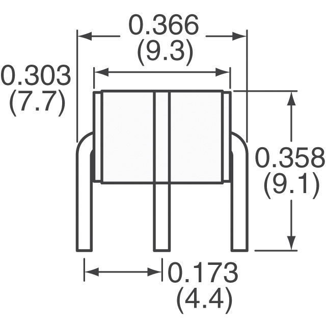 2036-23-B2LF Bourns Inc. Gas Discharge Tube Arresters (GDT)